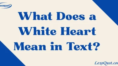 what does a white heart mean