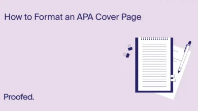 apa cover page