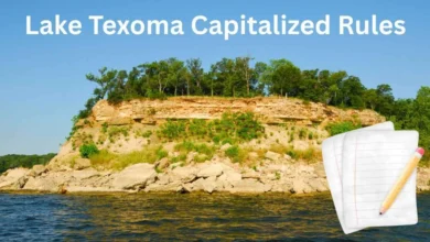 lake texoma should be capitalized