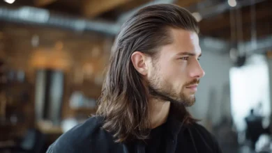 low taper straight hair