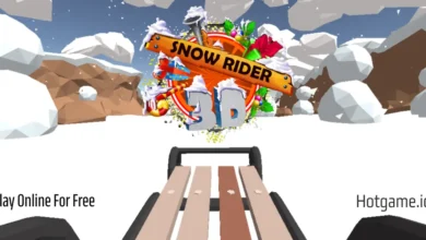 hooda math snow rider 3d