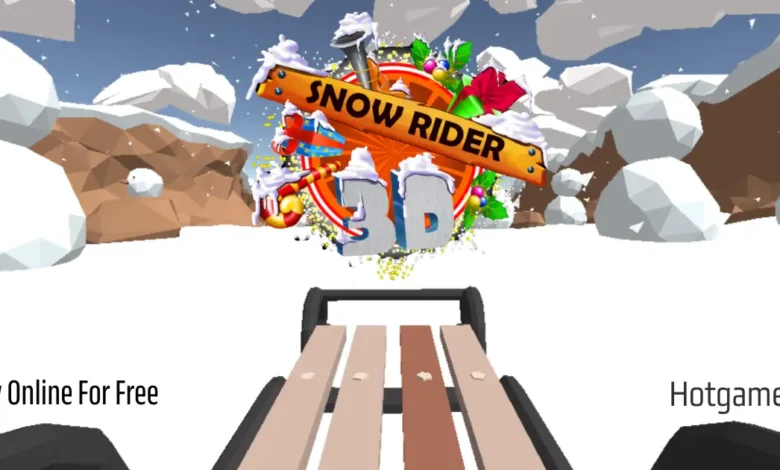 hooda math snow rider 3d
