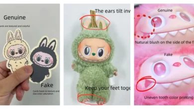 real vs fake labubu