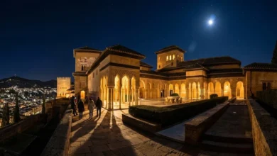 alhambra palace night tour attendance revenue