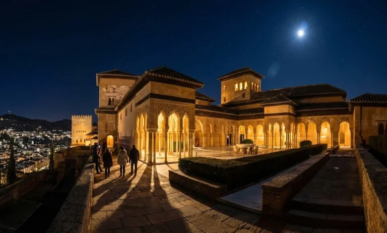 alhambra palace night tour attendance revenue