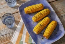 Oven Roasted Corn on the Cob in Husk
