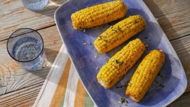 Oven Roasted Corn on the Cob in Husk