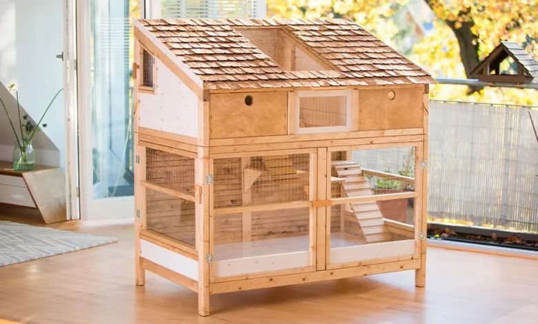 indoor rabbit hutch
