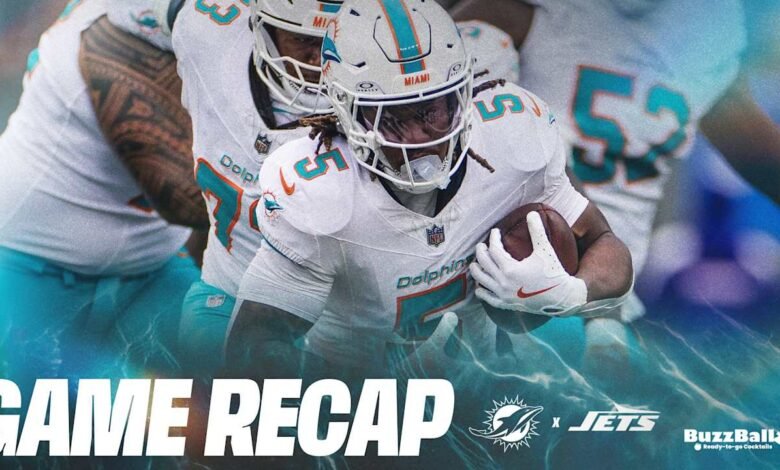 New York Jets vs Miami Dolphins Match Player Stats